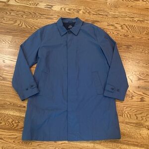 Men's NWT J. Crew raincoat quiet luxury XL professional minimalist neutral